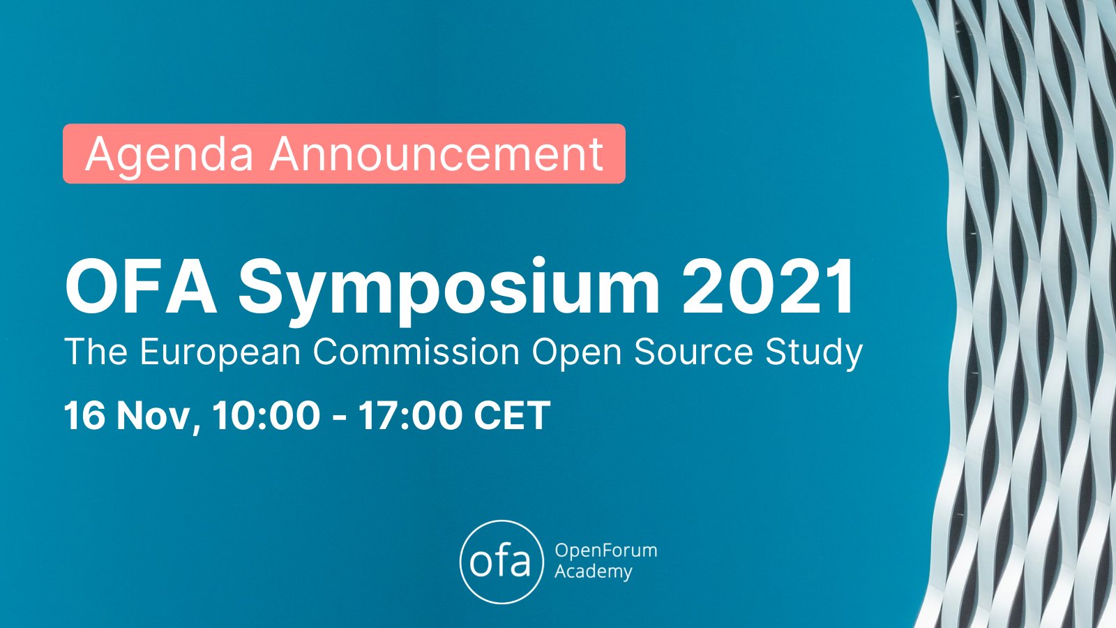 OFA Symposium 2021: The European Commission Open Source Study