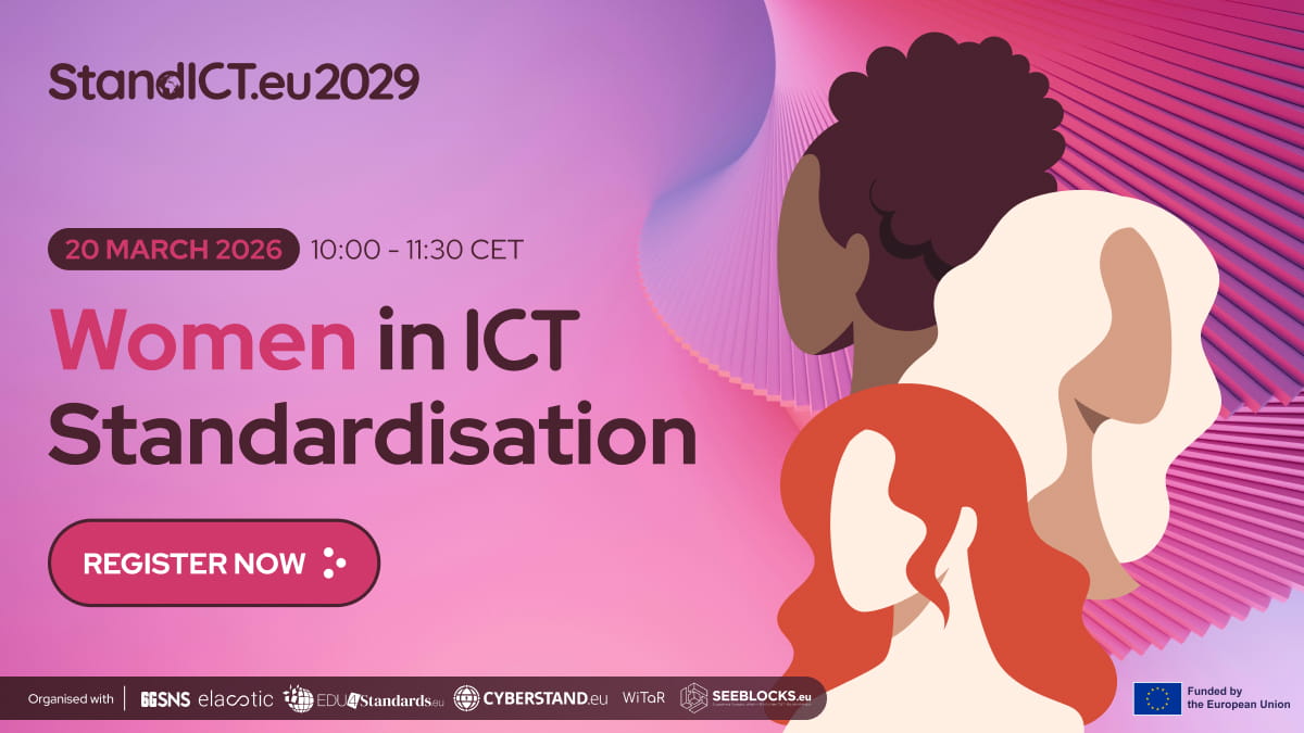 Webinar - Women in ICT Standardisation, 5th edition