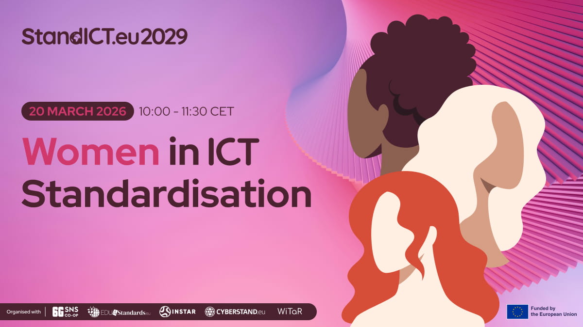 Webinar - Women in ICT Standardisation, 5th edition